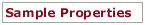 Sample Properties